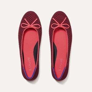 Rothy's The Ballet Flat - Berry Mesh Size 10